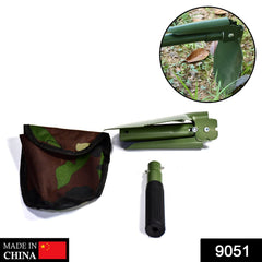 Portable mini shovel with case, ideal for camping and gardening