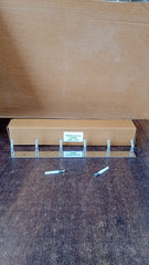 Stainless Steel Wall Mounted Coat 6 Hook Rack (32x3 / 1Pc)