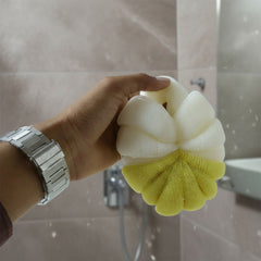 Dual Color Soft Mesh Bath Loofah Body Scrubber (1 Pc)