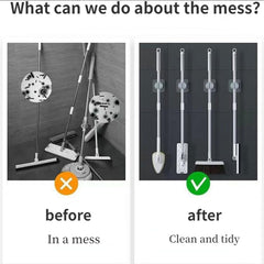 Broom Holder Clips