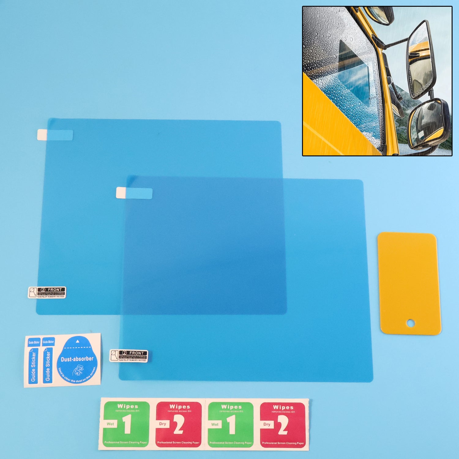 Mirror Protection Film Set