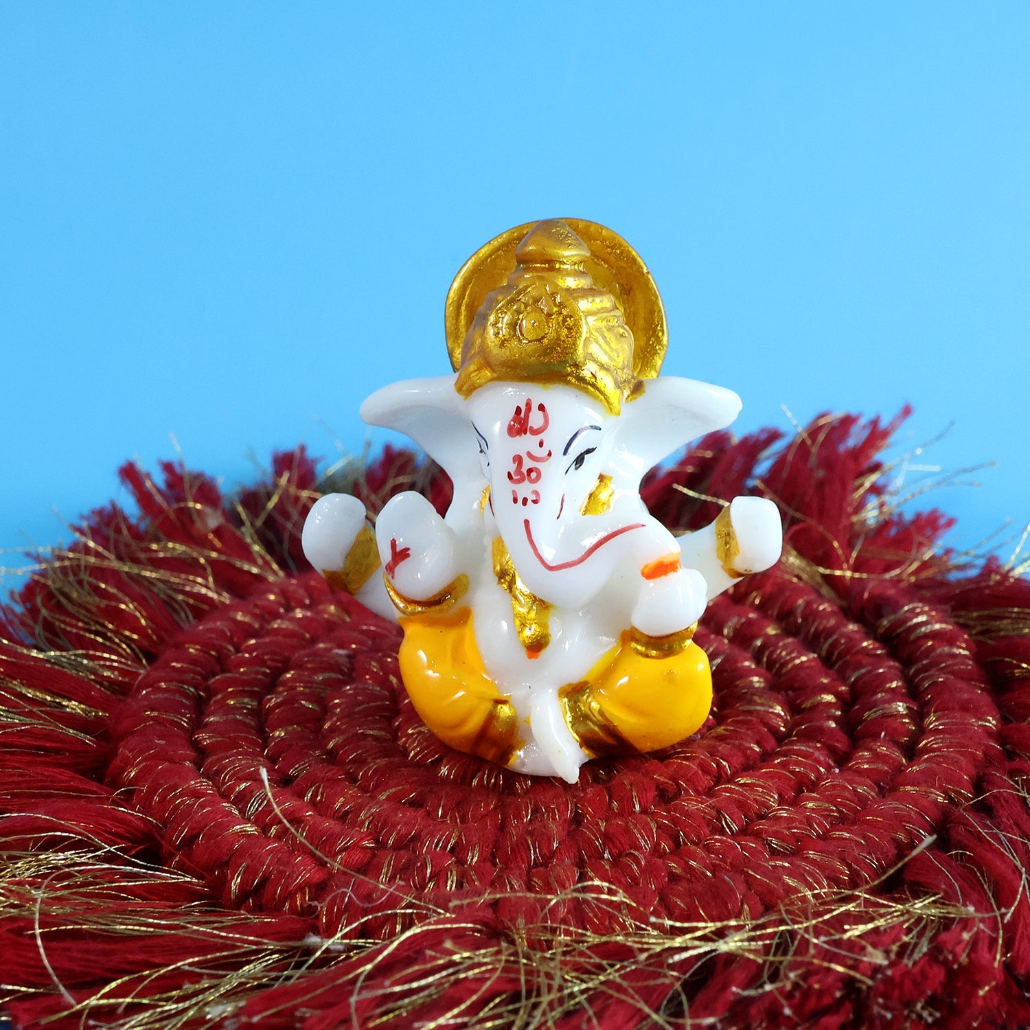 Ganesha home temple idol