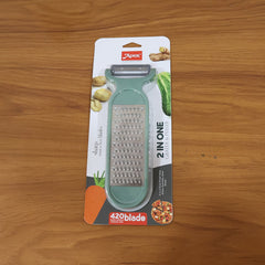 2 in 1 Multipurpose Vegetable Peeler and Grater Tool