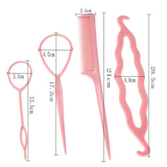 Multi-Purpose Hair Styling & Braiding Tool Set