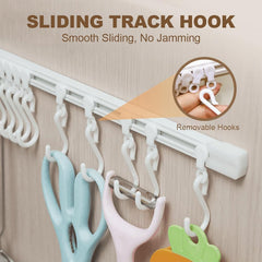 Wall Mounted Kitchen Storage Rack Set