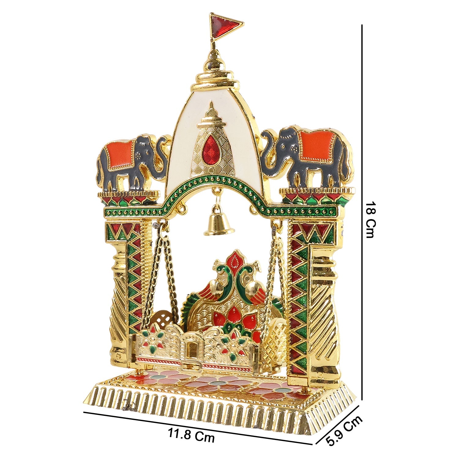 Spiritual pooja jhula set