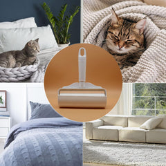 Reusable Pet Hair & Lint Remover Roller - (1 Pc / 23 × 17 cm)