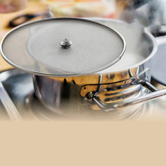 Stainless Steel Fine Mesh Food Net Cover Lid – 8 Inch