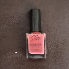 OG Beauty Perfect Pink Mattify Nail Paint (10 ML / 1 Pc)