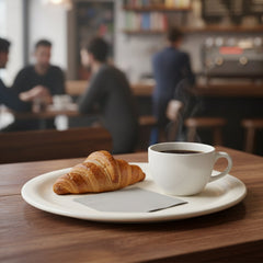 Large Round Multi-Purpose Serving Plate / Tray (1 Pc / 33 Cm)