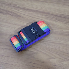 Heavy-Duty Rainbow Webbing with 3-Digit Code Lock