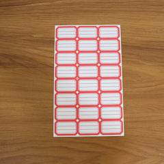 1 Sheets Self-Adhesive Label Stickers