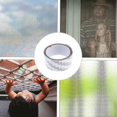 Self-Adhesive Mosquito Net Repair Tape – 2M x 5CM Roll – 1 Pc