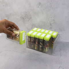 Compact spice storage