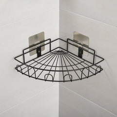 Easy-mount bathroom rack