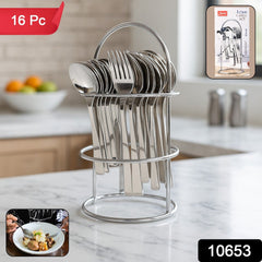 Apex Premium Stainless Steel Cutlery (16 Pc / Set)