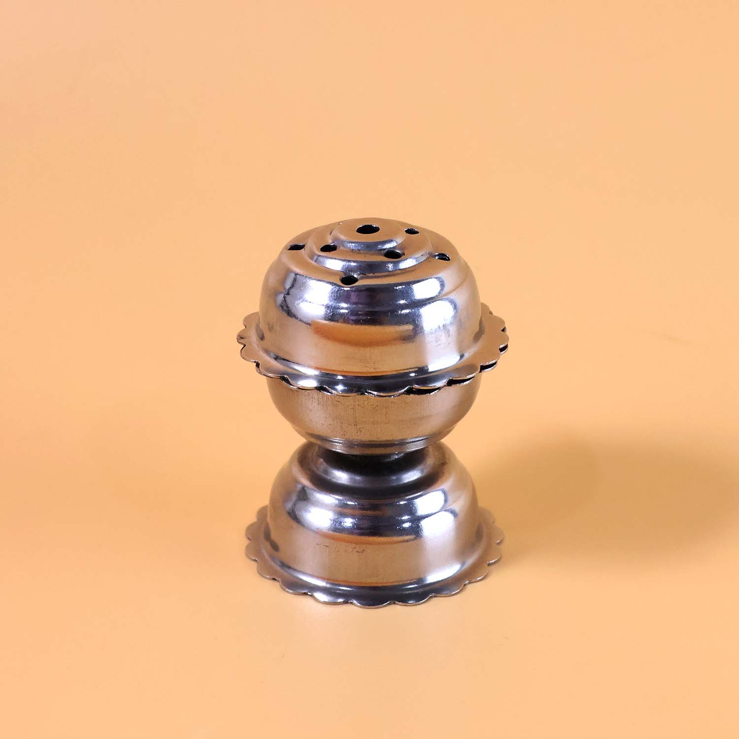 Durable steel incense stand