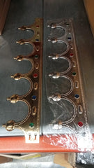 Royal Crown with Colored Gems (1 Pc / Mix Color)