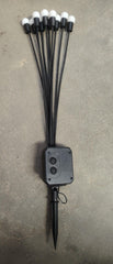 Solar LED Fiber Optic Garden Light - (1 Pc / Mix LED LIght)