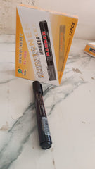 Premium Permanent Black Marker Pen Set (12 Pcs Set)