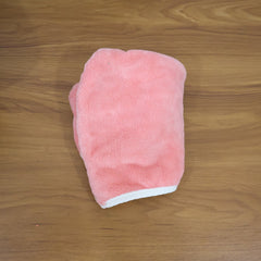 Soft Microfiber Hair Drying Towel Cap with Button Loop (1 Pc)