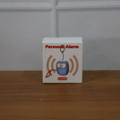 Portable Owl Shape Personal Safety Alarm Keychain