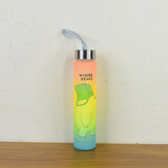 300 ML Cute Cartoon Printed Plastic Water Bottle