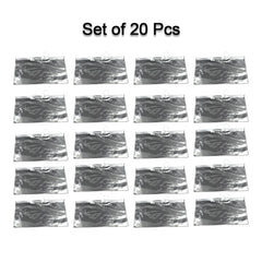 Transparent pouches for students' stationery and personal items