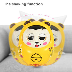 Musical Roly Poly Toy for Babies – Push & Shake Wobbling Doll