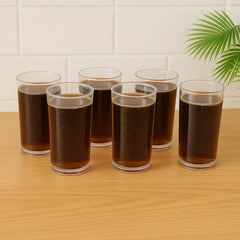 Supermom Plastic Martini Clear Glass Set