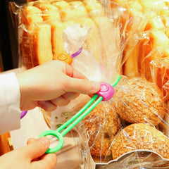 Food Bag Sealing Clips - Multi-Purpose Reusable Organizers for Kitchen & Home (1pc)