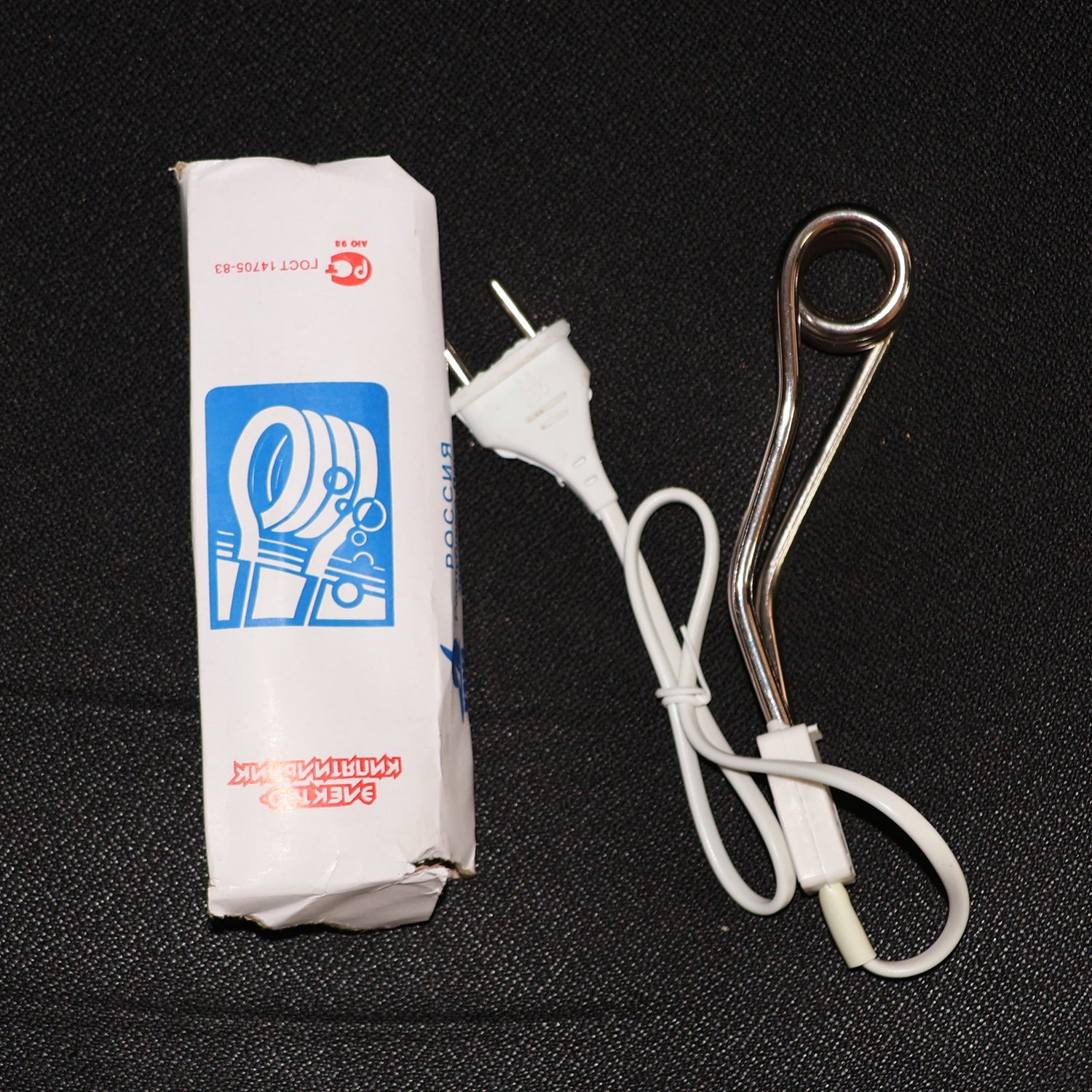 Fast heating immersion rod