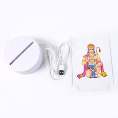  3D Lord Hanuman Frame 