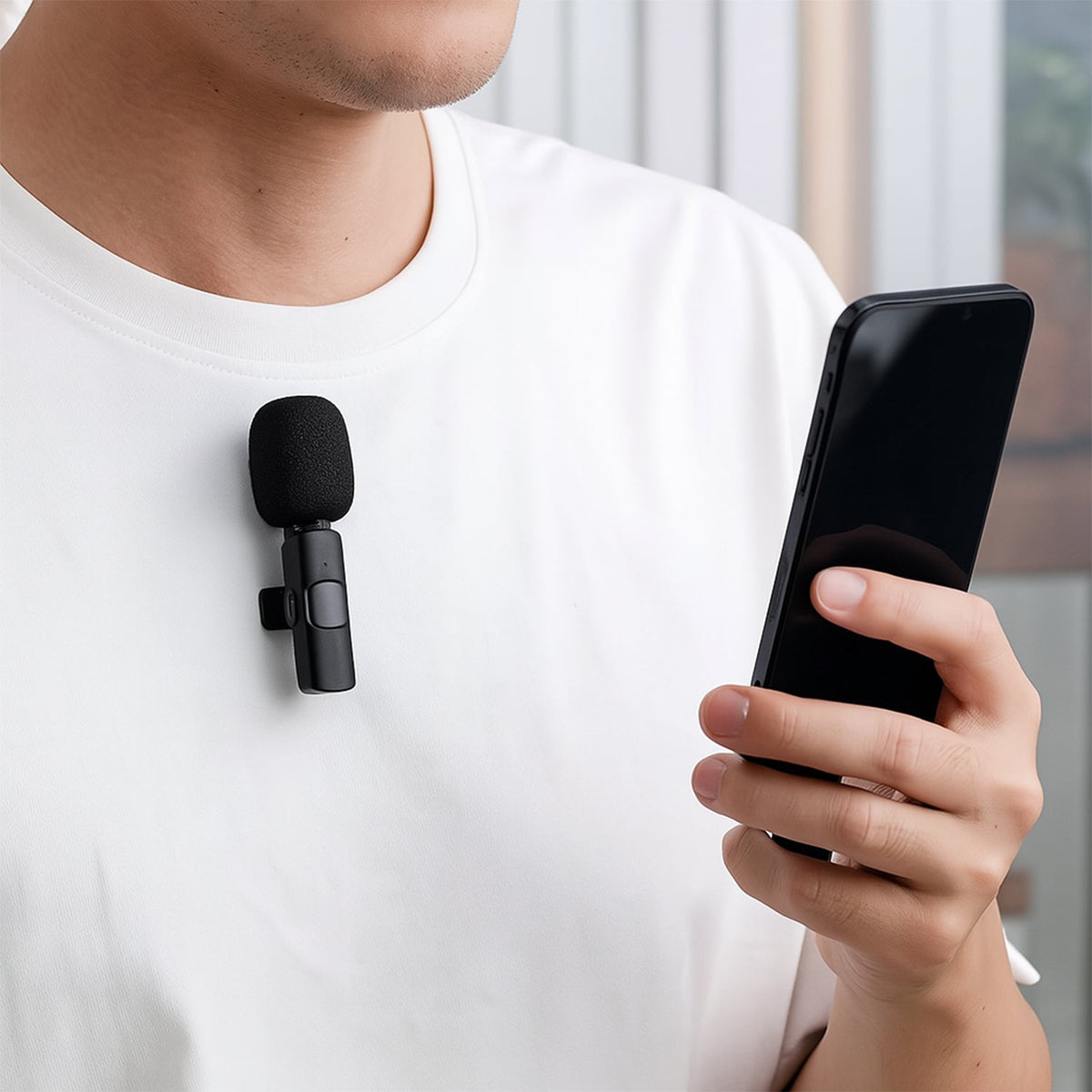 Streaming Clip on Microphone