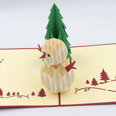 3D -Up Greeting Card (1 Pc): Birthday, Love, Christmas