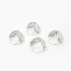 Corner protectors with high-resistant adhesive, clear and effective, pack of 4.