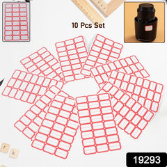 Self Adhesive Label Sheets