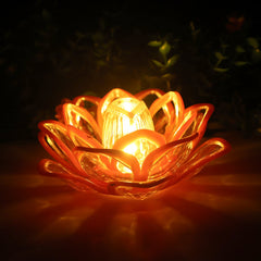 Lotus Shape Flamless LED Candles