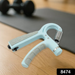 Gym Fitness Hand Grip Adjustable Finger Heavy Exerciser Strengthener 1 Pc