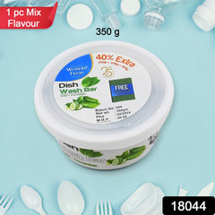 Fresh Mix Flavor Dishwash Bar with Super Scrubber Dishwashing Solution 350 gm