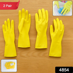 Silicone gloves for cleaning