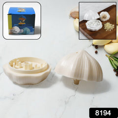Garlic Press Sharpener Manual Ginger Chili Garlic Crusher  Kitchen Use