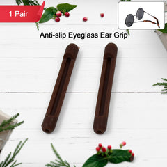 Eyeglass Anti Slip Ear Grip Soft Silicone Glasses Ear (1 Pair / Color May be Vary)