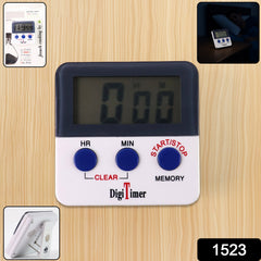 Digital Kitchen Timer with Alarm Stop Watch Timer for Kitchen
