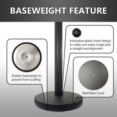 Belt Barrier Stand